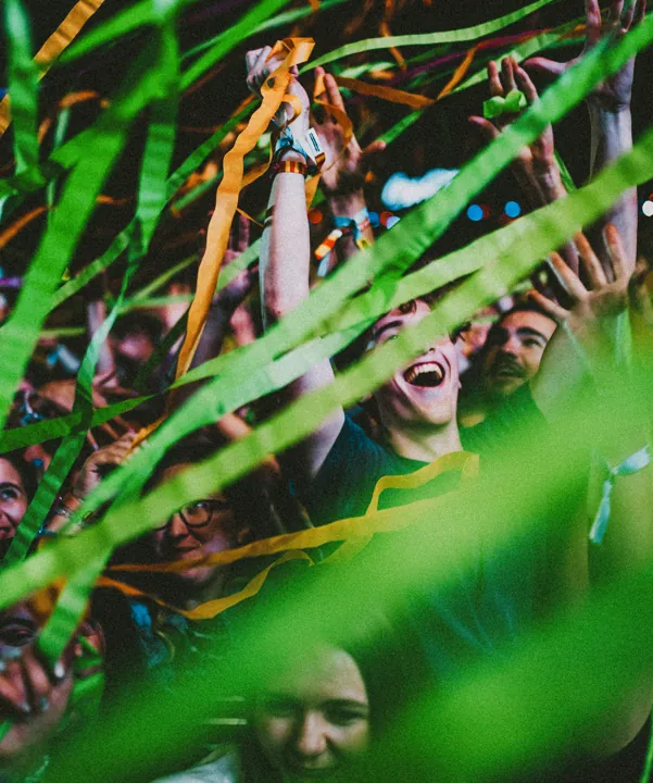 Into the green — Strand Festival 2025. Photograph by Vencel Mikó.