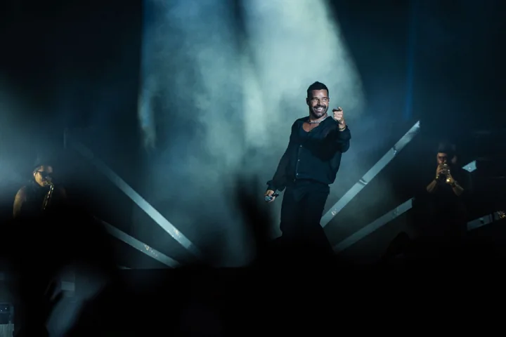 Ricky Martin / in the light — Szuperkoncert · 2024. Photograph by Rockstar Photographers.